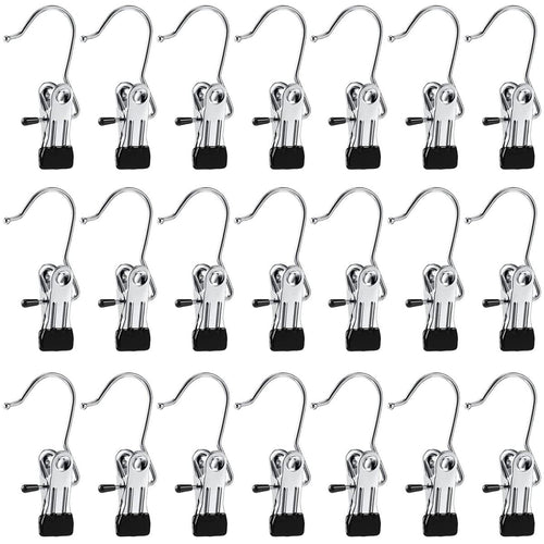 Boot Hanger For Closet Laundry Hooks With Clips (10 Pcs)